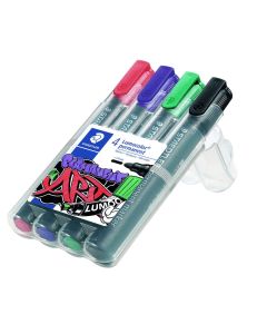 Staedtler Lumocolor ART 352 - permanent marker set of 4