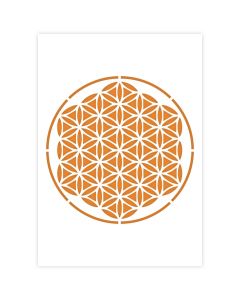 Mandala Stencil - A4 Size