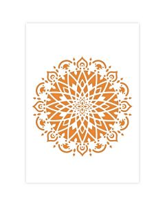 Mandala Stencil - A4 Size