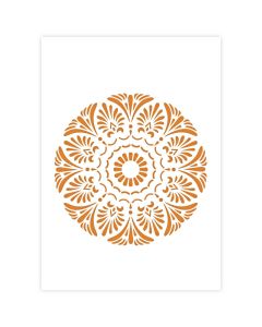 Mandala Stencil - A4 Size