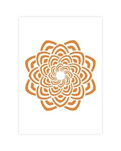 Mandala Stencil - A4 Size