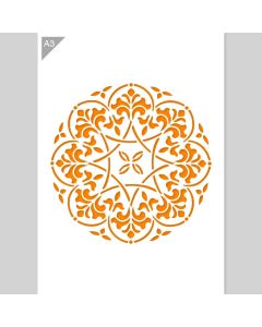 Mandala Stencil - A3 Size