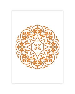 Mandala Stencil - A4 Size