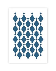 QBIX Tile Template Stencil - A3 Size