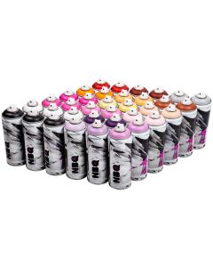 NBQ Slow Pro Spray Paint Beach Sunset pack of 36 colors