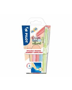 Pilot FriXion light natural marker set of 6