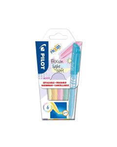 Pilot FriXion light soft marker set of 6