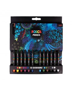 Posca Pastels set of 12 pencils