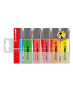 STABILO BOSS Original Highlighter Marker set of 6