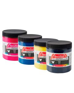 Speedball Acrylic Silkscreen Ink set of 4 primary colors