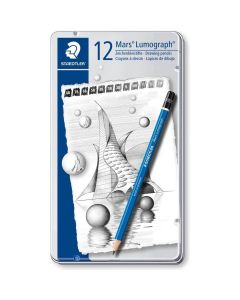 Staedtler Mars Lumograph 100 set of 12 pencils (8B-2H)