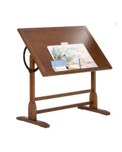 Studio Designs Vintage Drawing Board - Rustic Oak Wood