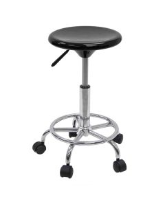 Studio Design Atelier Stool - Chrome/black