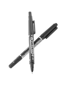 Tattoo skin marker double sided - black
