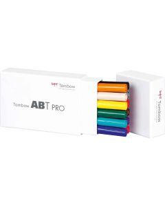 Tombow ABT PRO Marker set of 12 basic colors