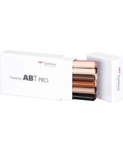 Tombow ABT PRO Marker set of 12 portrait colors
