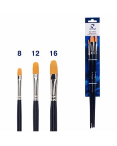 Van Gogh oil & acrylic brush set of 3 - Series 296