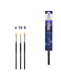 Van Gogh oil & acrylic paint brushes set of 3 pieces - Series 294/295/296