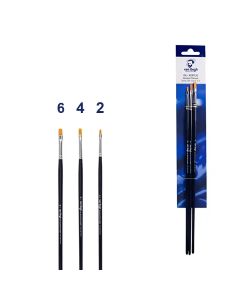 Van Gogh oil & acrylic paint brushes set of 3 pieces - Series 294