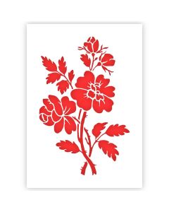 Flower Stencils in 3 sizes