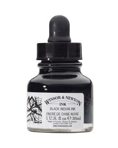 Winsor & Newton Indian ink - pipette bottle 30ml