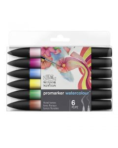 Winsor & Newton Promarker Watercolour Floral set of 6
