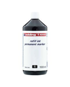 Edding refill ink for permanent markers - 1000ml