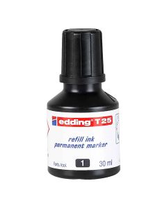 Edding refill ink for permanent markers - 25ml