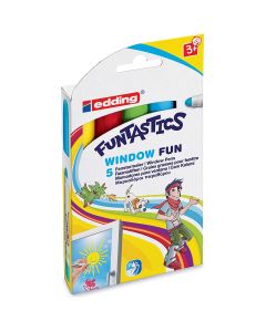 Edding Funtastics window markers set of 5