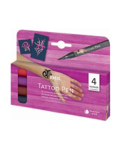 Kreul Tattoo Pen Set + 2 Templates