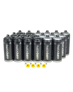 MTN Hardcore - Black Silver Pack 18x