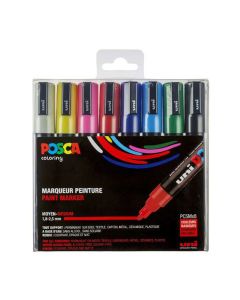 Posca PC-5M 2.5mm 8x Marker Set