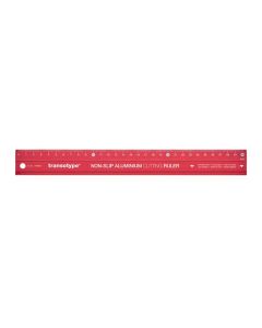 Transotype 30cm Aluminum Ruler