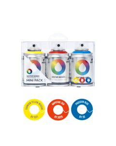 MTN Water Based 100 Workshop 3-Pack Yellow/Red/Blue