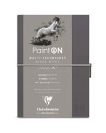 Clairefontaine Paint-ON Travel Journal - Gray - Mixed Media