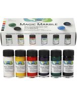 KREUL Magic Marble Effect Paint set of 6 basic colors