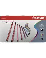STABILO Pen 68 felt-tip pens set of 50