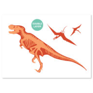 T-Rex stencil, Dinosaurus sjabloon