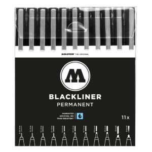Molotow Blackliner 11x marker set