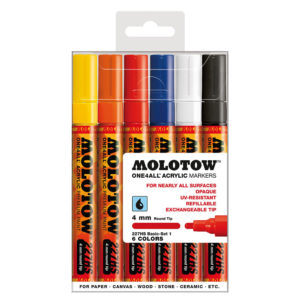 Molotow ONE4ALL™ 4mm 227HS Marker Basic-Set-1