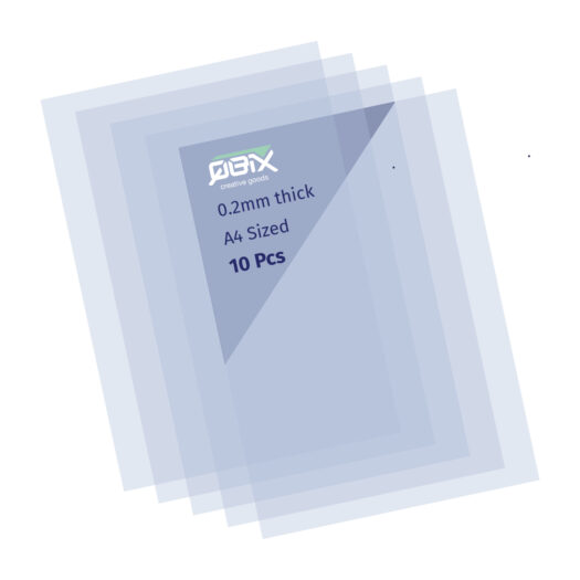 QBIX plastic mylar sheets