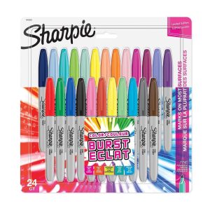 Sharpie Colour burst collection with fine tip - set of 24 pcs