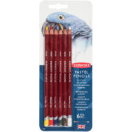 Derwent potloden set pastel potloden van 6 kleuren
