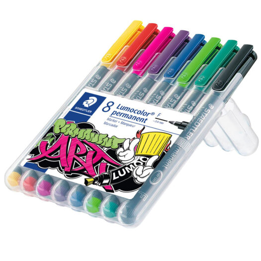 Staedtler Lumocolor 318 permanent pen set in pen case pen kopen pen drawing pen uit kleding pen verwijderen gaat niet pen shop