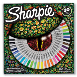 Sharpie special edition fine point set - 24 markers + 6 fineliners