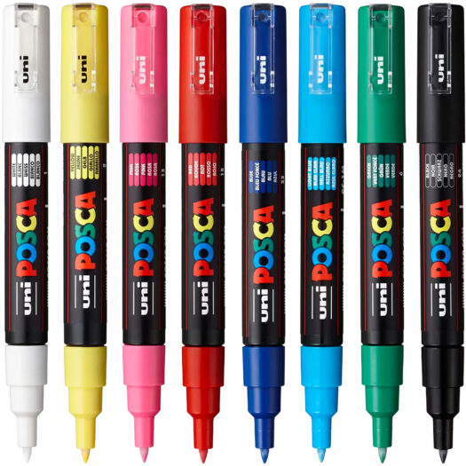 Posca stiften marker set PC-1MC