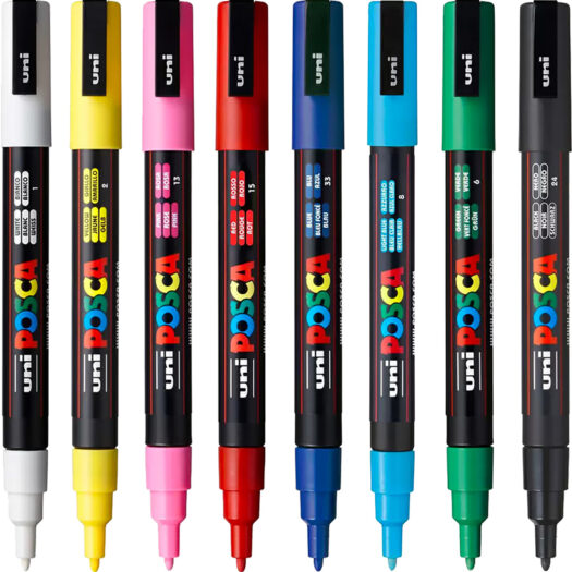 Posca stiften marker set PC-3M