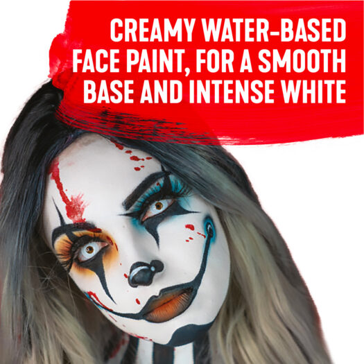 face paint halloween clown