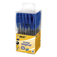 BIC balpennen set van 50 stuks blauw