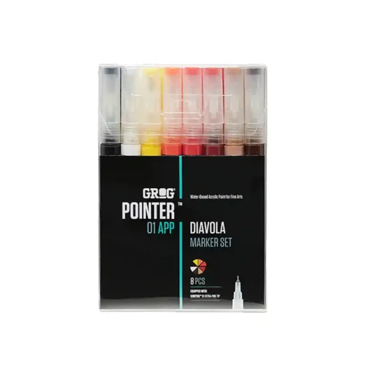 Grog Pointer 01 APP Diavola Set 8 pcs